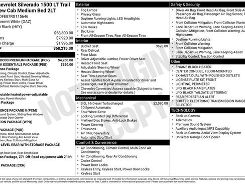 Used 2024 Chevrolet Silverado 1500 LT Trail Boss w/ LT Trail Boss Premium Package image 18