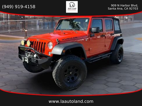 Used 2015 Jeep Wrangler Unlimited Rubicon AWD/4WD image 1