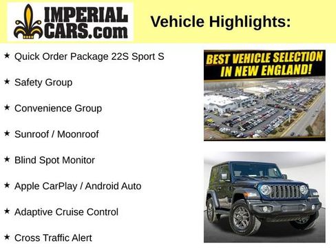 Used 2025 Jeep Wrangler Sport AWD/4WD image 8