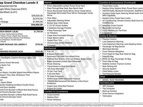 New 2025 Jeep Grand Cherokee Laredo X w/ Luxury Tech Group I image 6