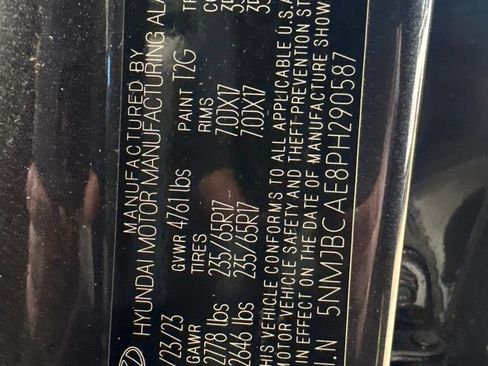 Used 2023 Hyundai Tucson SEL AWD/4WD image 27