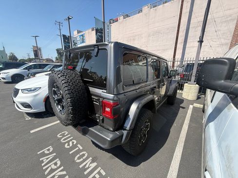 Used 2022 Jeep Wrangler Unlimited Rubicon 4xe w/ Cold Weather Group image 2