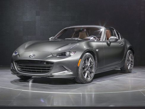 Used 2021 MAZDA MX-5 Miata RF Grand Touring RWD image 1