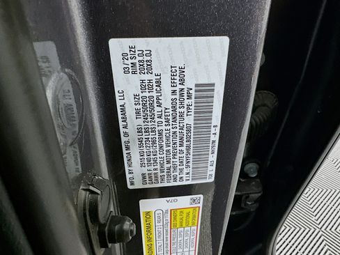 Used 2020 Honda Pilot Touring image 12