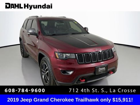 Used 2019 Jeep Grand Cherokee Trailhawk image 1