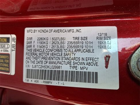 Used 2019 Acura RDX w/ Technology Package image 30