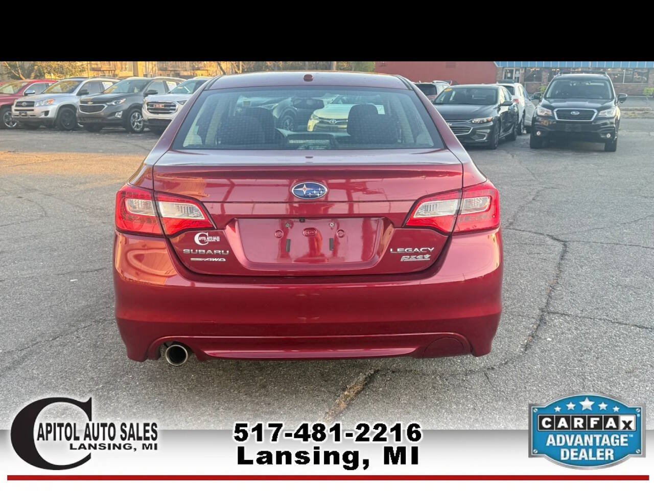 Used 2015 Subaru Legacy 2.5i Premium AWD/4WD image 7