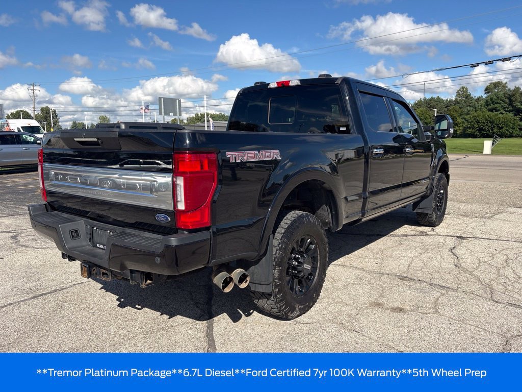Used 2022 Ford F250 Platinum w/ Tremor Off-Road Package AWD/4WD image 53