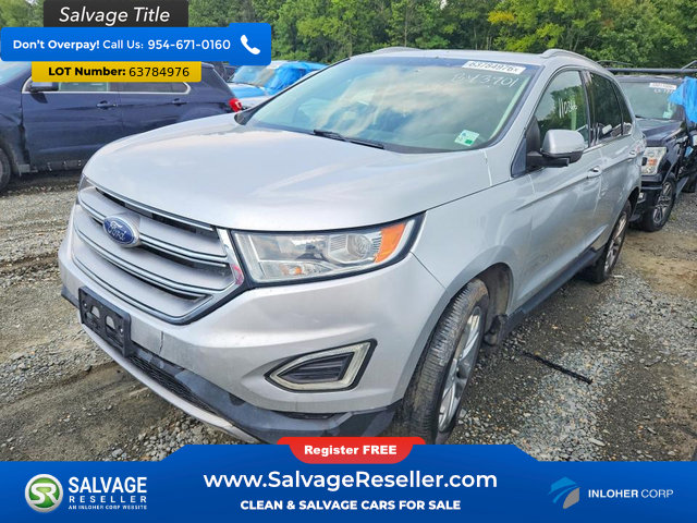 Used 2016 Ford Edge Titanium w/ Technology Package AWD/4WD image 1