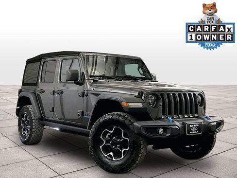 Used 2022 Jeep Wrangler Unlimited Rubicon 4xe w/ Safety Group AWD/4WD image 2