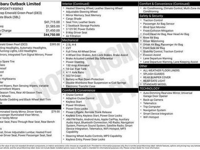 New 2026 Subaru Outback Limited