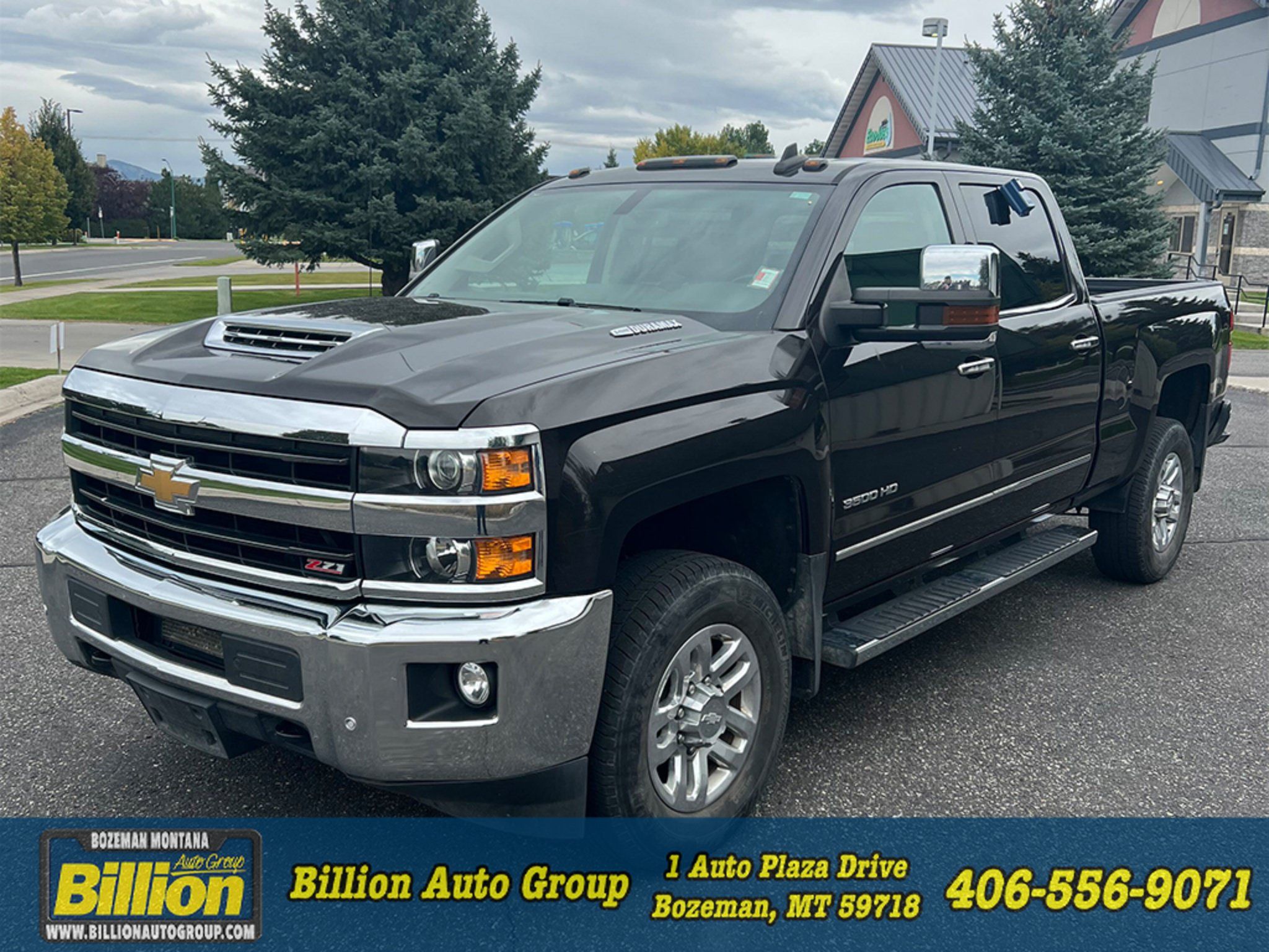 Used 2019 Chevrolet Silverado 3500 LTZ w/ Duramax Plus Package AWD/4WD image 1