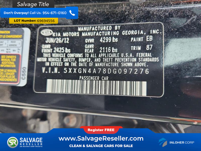 Used 2013 Kia Optima EX FWD image 15