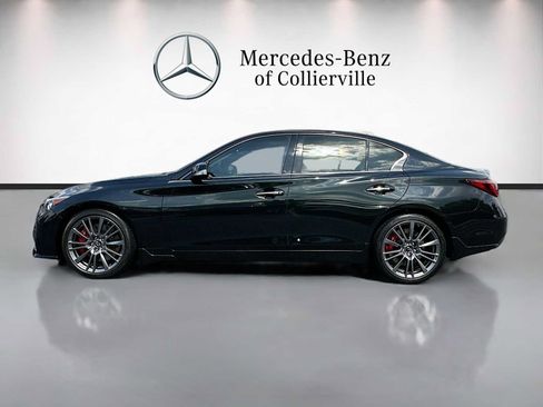 Used 2023 INFINITI Q50 Red Sport 400 w/ Black Opal Edition RWD image 8