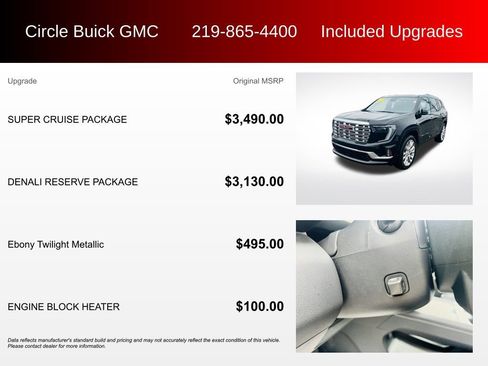 Used 2024 GMC Acadia Denali w/ Super Cruise Package image 3