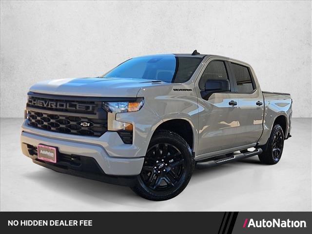 Used 2026 Chevrolet Silverado 1500 Custom w/ Turbomax Blackout Package RWD image 1