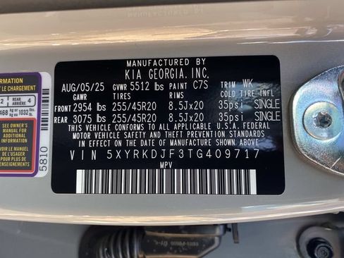 Certified 2026 Kia Sorento SX Prestige AWD/4WD image 50