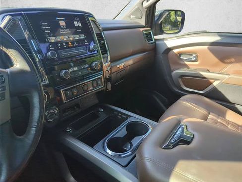 Used 2021 Nissan Titan Platinum Reserve w/ Moonroof Package AWD/4WD image 14