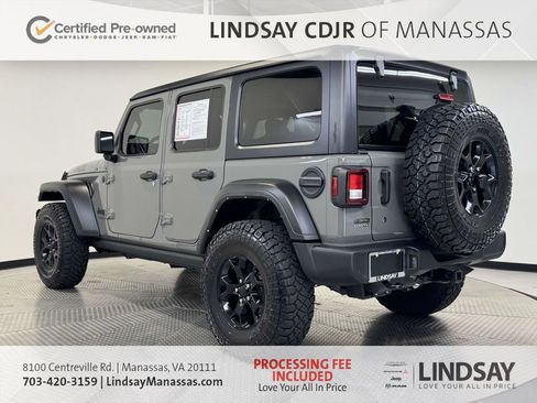 Certified 2022 Jeep Wrangler Unlimited Sport AWD/4WD image 7