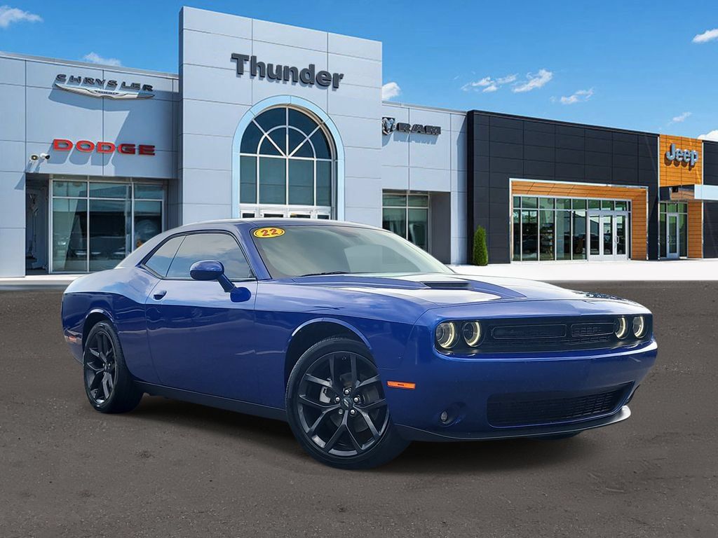 Used 2022 Dodge Challenger SXT w/ Blacktop Package RWD 360° Tour