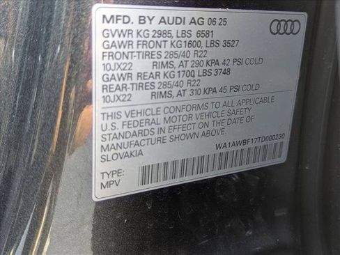 Used 2026 Audi SQ8 Premium Plus AWD/4WD image 15
