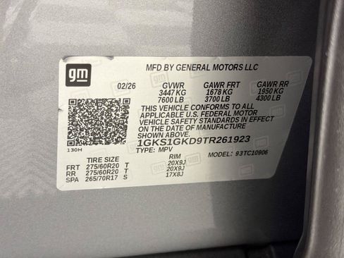 Used 2026 GMC Yukon XL Elevation w/ Elevation Premium Package RWD image 37