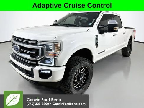 Used 2021 Ford F250 Platinum w/ FX4 Off-Road Package AWD/4WD image 3