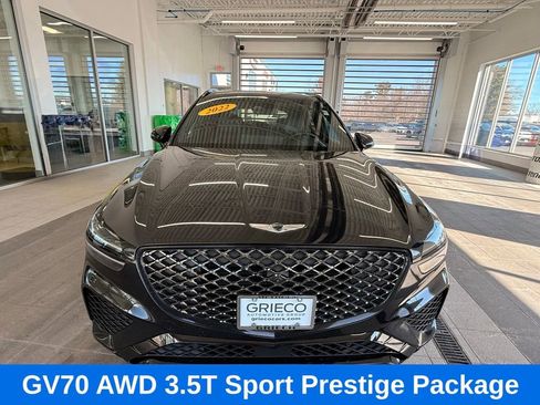 Used 2022 Genesis GV70 3.5T Sport w/ Sport Prestige Package image 2