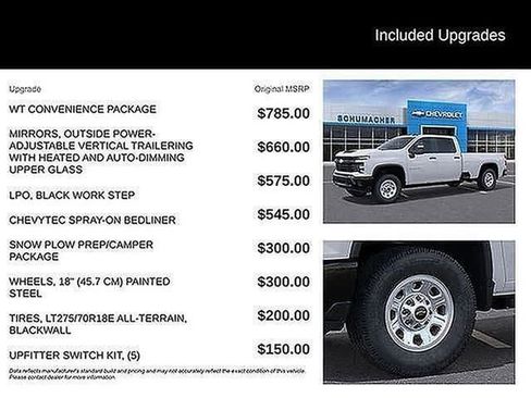 New 2026 Chevrolet Silverado 2500 W/T w/ WT Convenience Package image 11