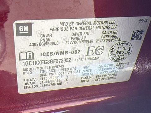 Used 2016 Chevrolet Silverado 2500 High Country image 30