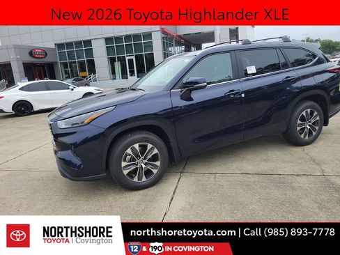 New 2026 Toyota Highlander XLE AWD/4WD image 1