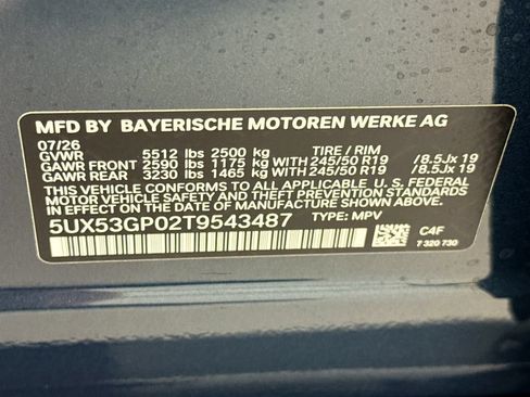 New 2026 BMW X3 xDrive30i w/ Premium Package AWD/4WD image 33