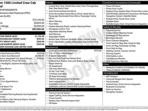 Used 2025 RAM 1500 Limited w/ Trailer Tow Group image 2