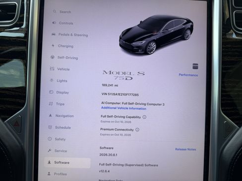 Used 2016 Tesla Model S 75D AWD/4WD image 24