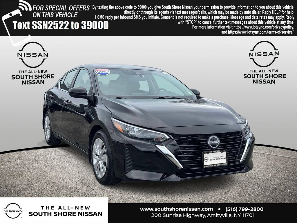 Used 2025 Nissan Sentra S FWD image 1