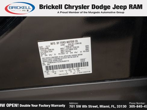 Used 2018 Ford Explorer Sport w/ Equipment Group 401A image 36