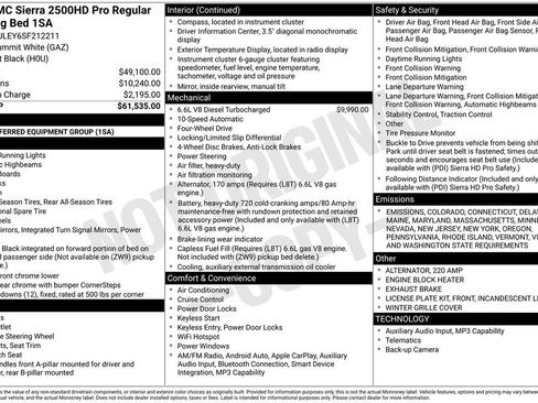 New 2025 GMC Sierra 2500 Pro image 2