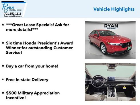New 2026 Honda Accord LX image 2