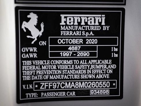 Used 2021 Ferrari 812 GTS RWD image 49