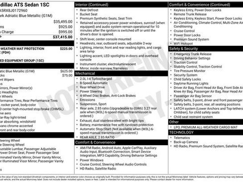 Used 2018 Cadillac ATS 2.0T Sedan image 15