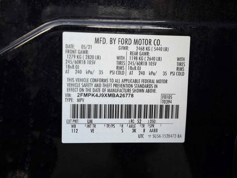 Used 2021 Ford Edge SEL w/ Cargo Accessory Package AWD/4WD image 31