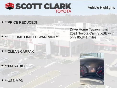 Used 2021 Toyota Camry XSE FWD image 10