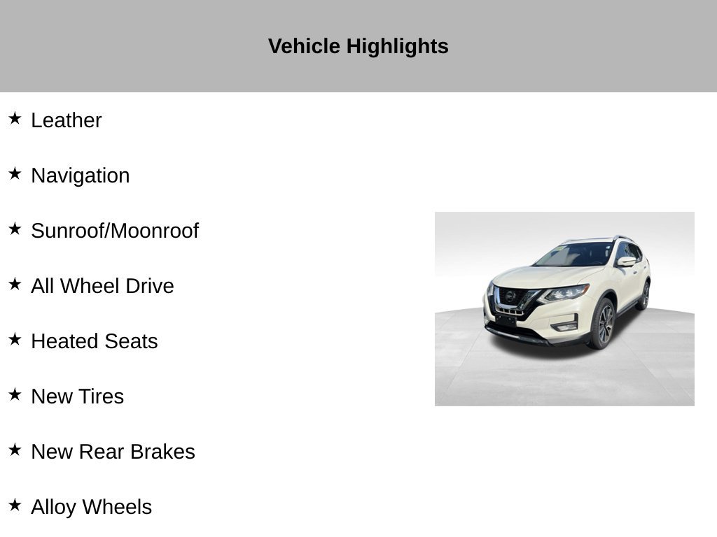 Used 2020 Nissan Rogue SL w/ Premium Package AWD/4WD image 9