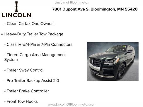 Certified 2022 Lincoln Navigator L Black Label AWD/4WD image 6