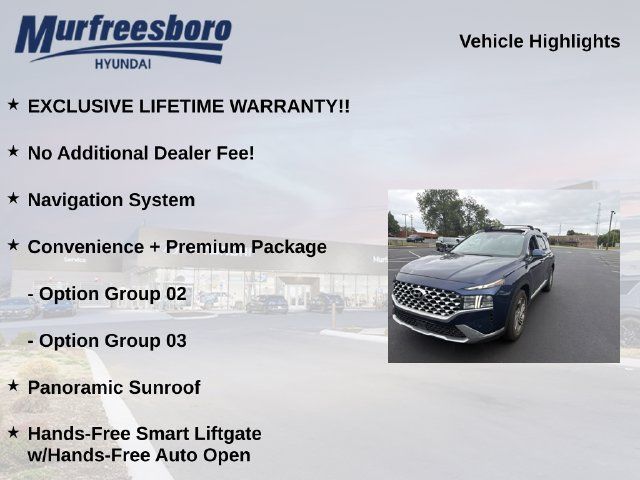 Certified 2022 Hyundai Santa Fe SEL w/ Convenience + Premium Package FWD image 5