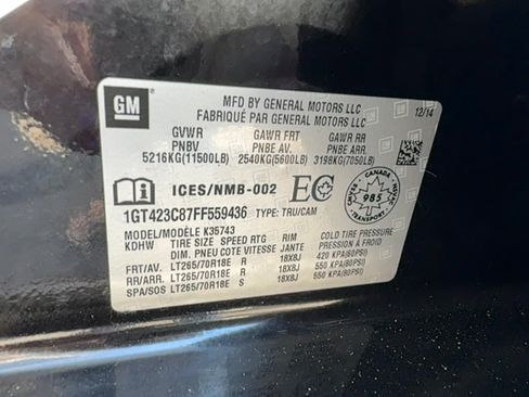 Used 2015 GMC Sierra 3500 SLT AWD/4WD image 34