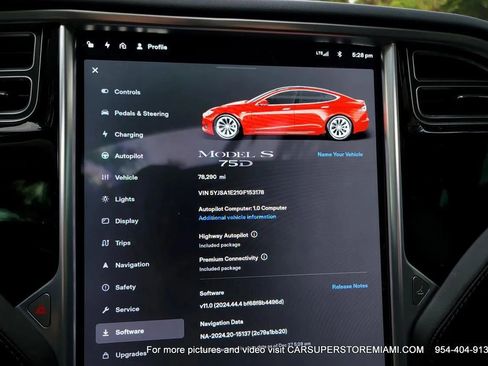 Used 2016 Tesla Model S 70D AWD/4WD image 50