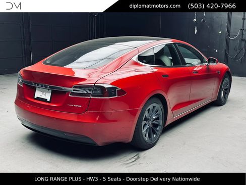 Used 2020 Tesla Model S Long Range Plus AWD/4WD image 7