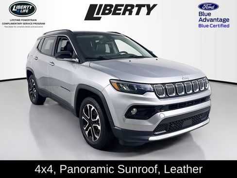 Used 2022 Jeep Compass Limited w/ Sun and Sound Group image 1