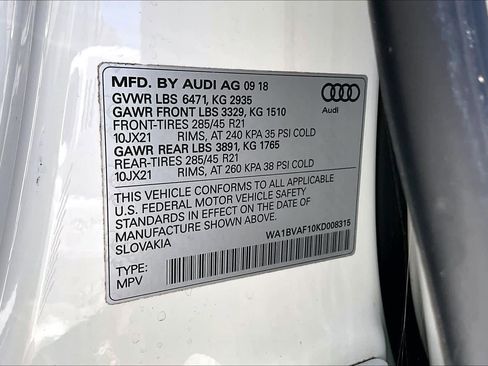 Used 2019 Audi Q8 Premium Plus image 36